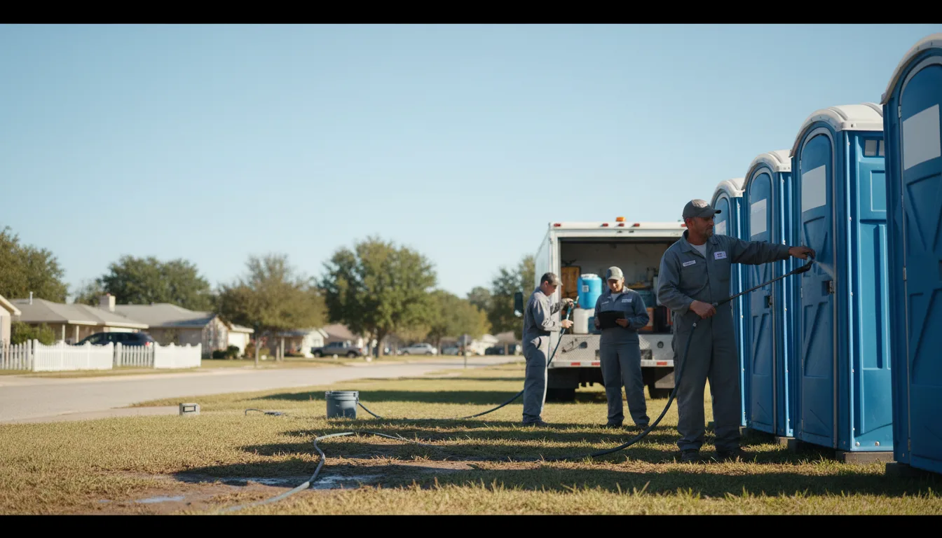 Long-Term Portable Toilet Rental in Greenwich, KS near me
